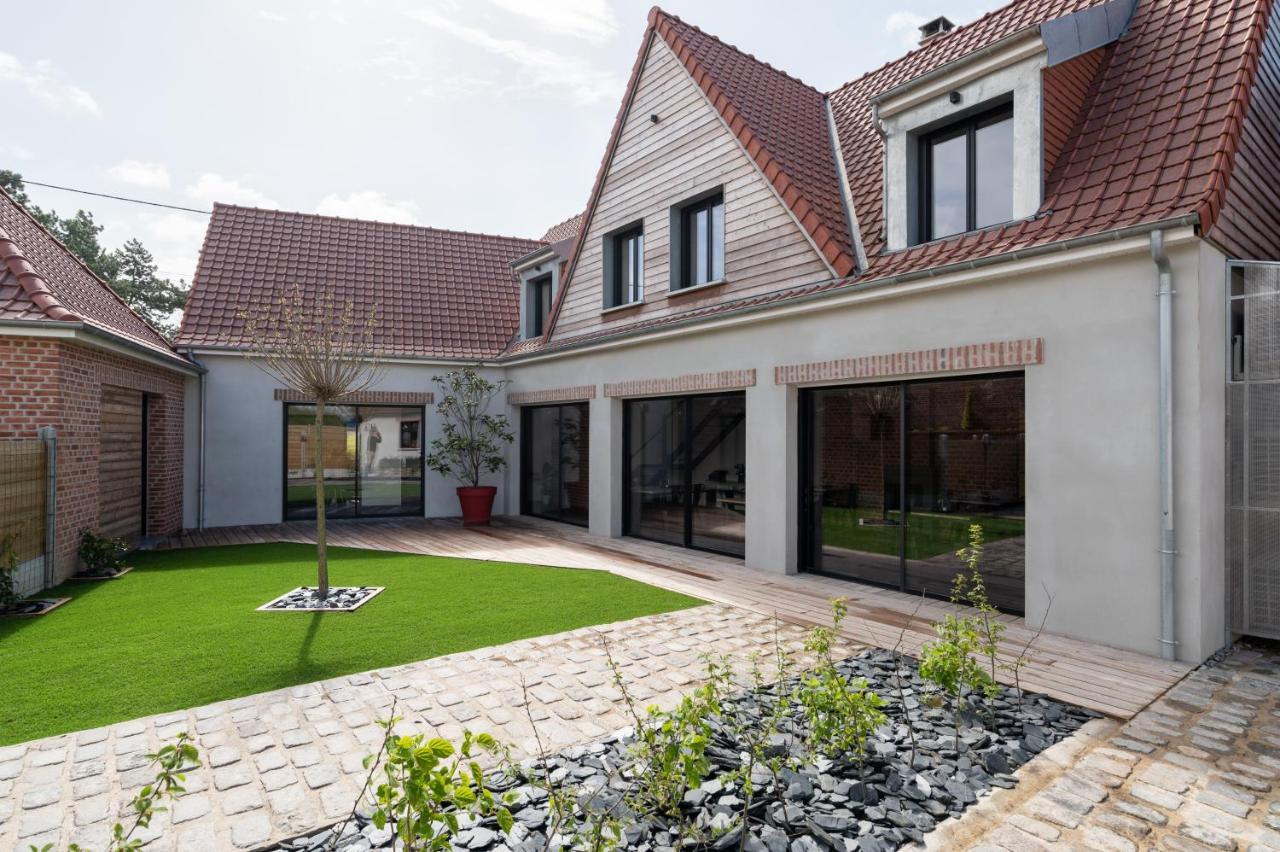 Au Coeur Du Village Saint-Aubin  Bagian luar foto