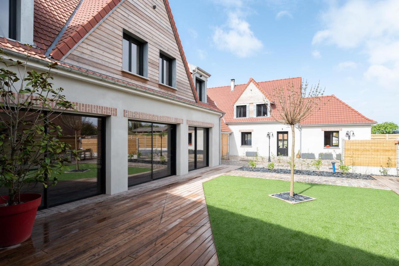 Au Coeur Du Village Saint-Aubin  Bagian luar foto