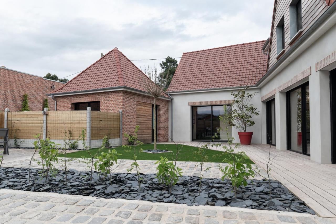 Au Coeur Du Village Saint-Aubin  Bagian luar foto