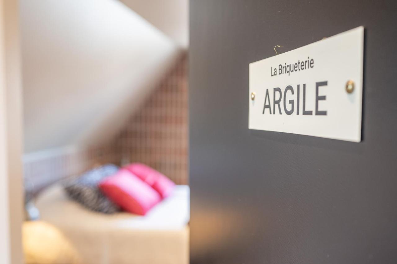 Au Coeur Du Village Saint-Aubin  Bagian luar foto